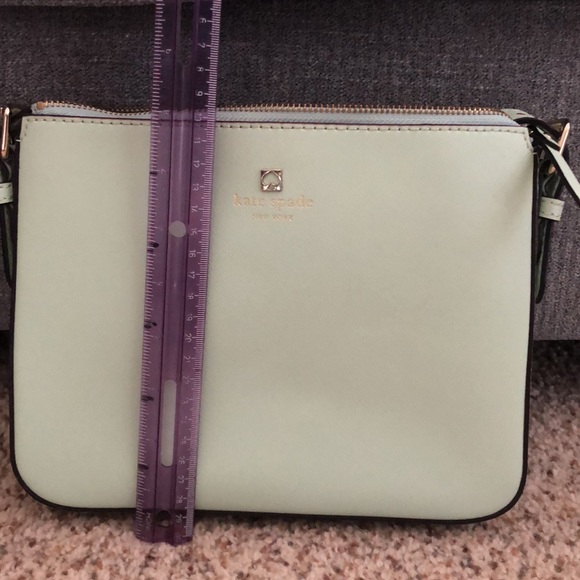KATE SPADE Crossbody Purse - Mint Green - Picture 6 of 7